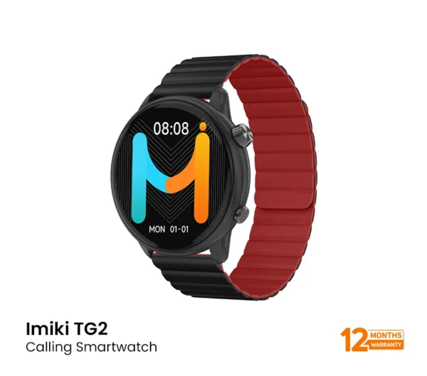 Imiki TG2 BT calling Smart Watch-Silicon - Image 2
